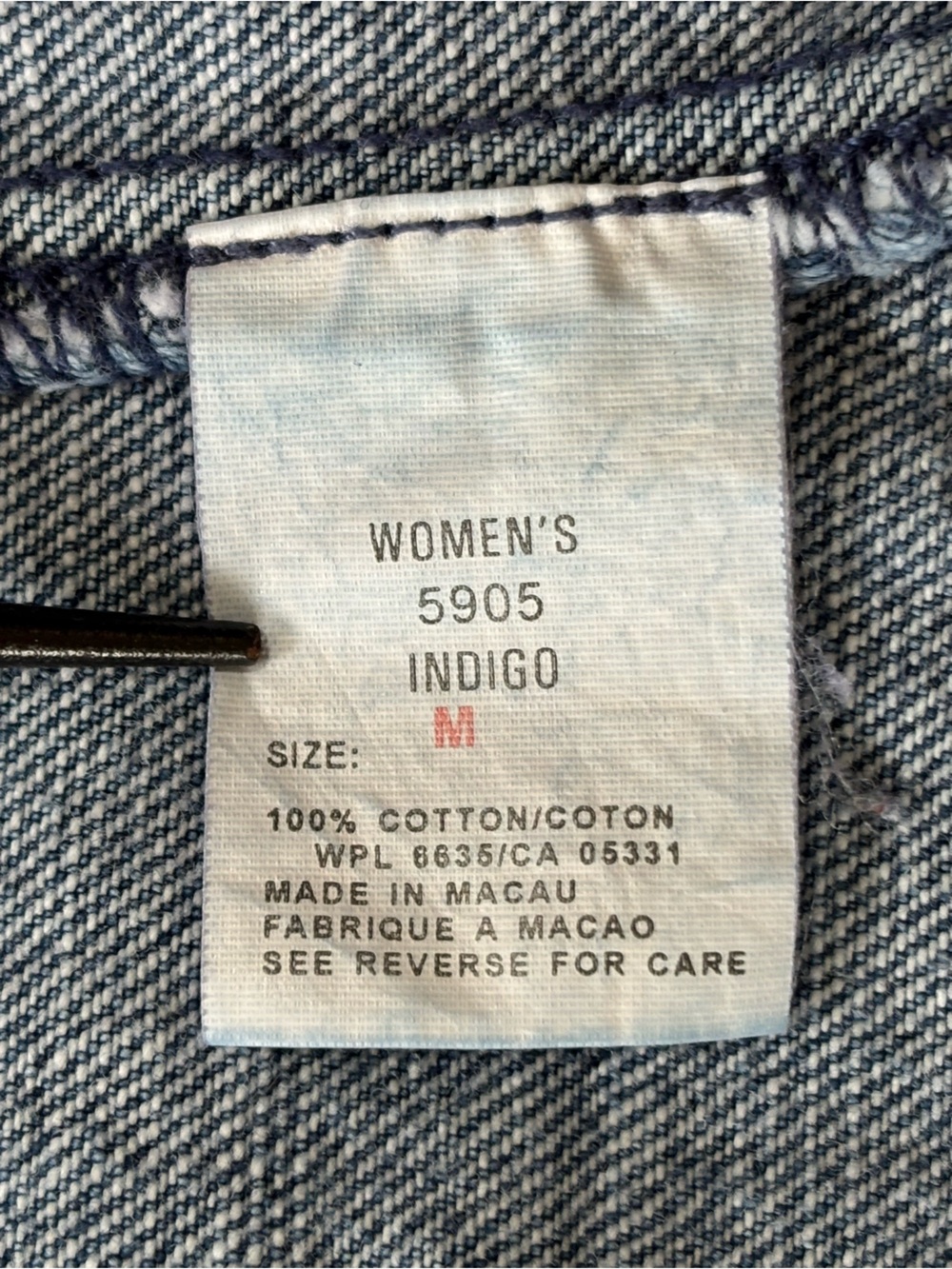Woolrich Vintage Denim Jumper - Picture 11 of 12
